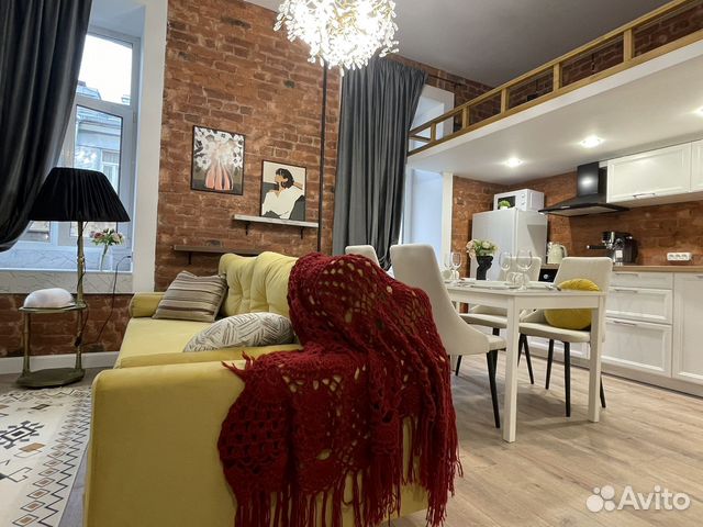 

1-к. квартира, 45 м², 3 кровати