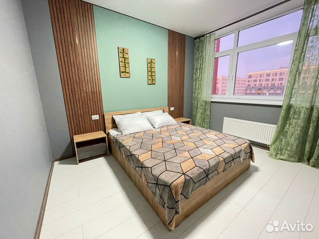 

1-к. квартира, 45 м², 2 кровати