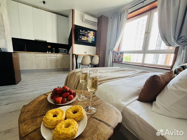 

Квартира-студия, 25 м², 1 кровать
