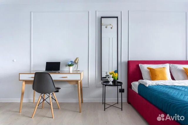 

1-к. квартира, 45 м², 3 кровати