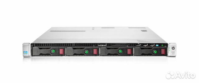 Сервер HP DL360p Gen8 4LFF 2x E5-2670/64Gb