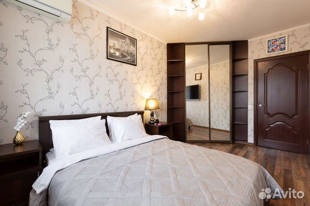 

1-к. квартира, 44 м², 2 кровати