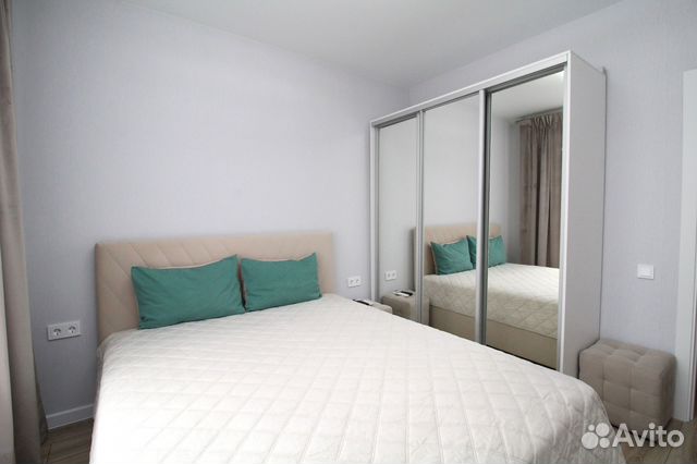 

1-к. квартира, 37 м², 2 кровати