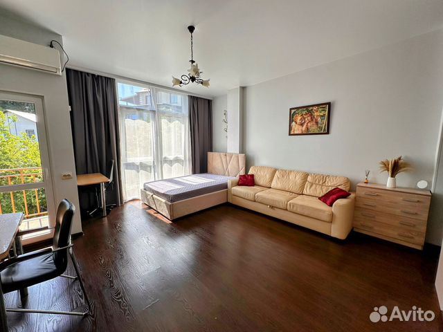 

Квартира-студия, 30 м², 2 кровати