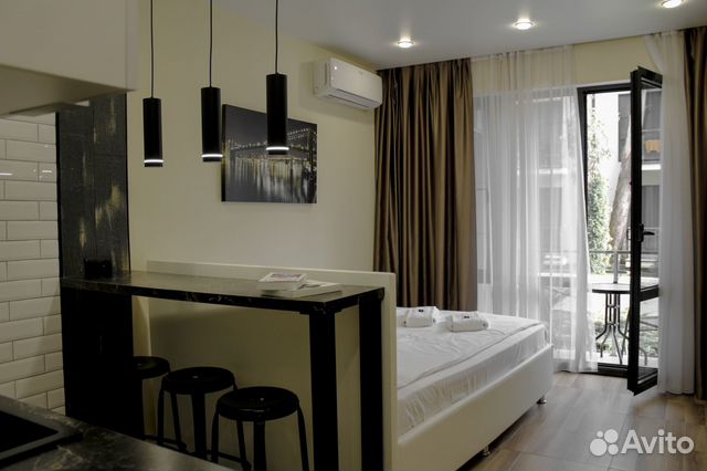 

Квартира-студия, 20 м², 2 кровати