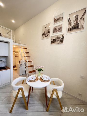 

Квартира-студия, 25 м², 2 кровати