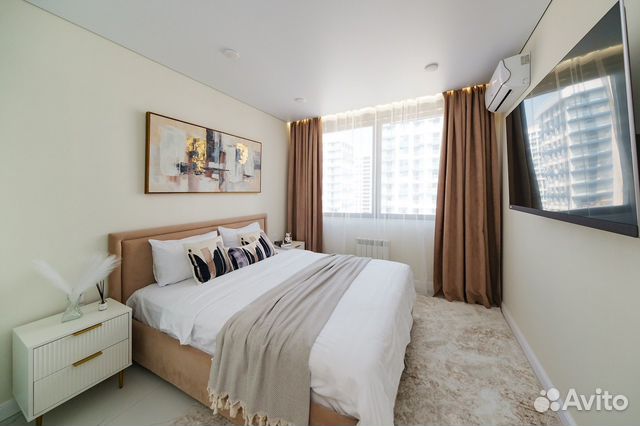 

2-к. квартира, 44 м², 2 кровати