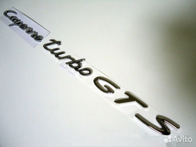 Cayenne turbo Gts надпись на багажник Porsche Порш