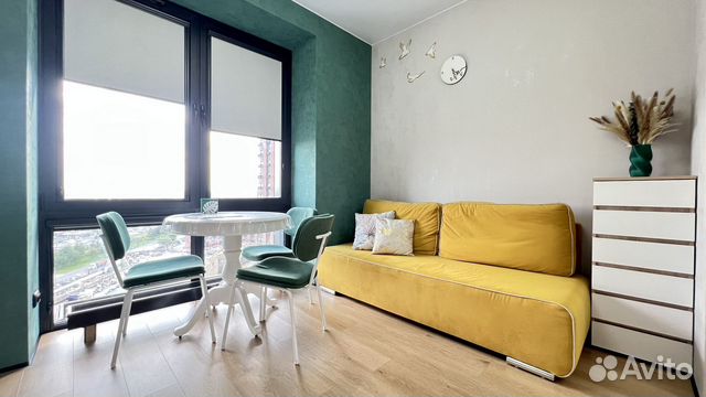 

1-к. квартира, 30 м², 2 кровати