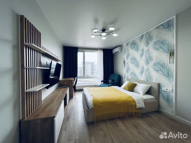 

Квартира-студия, 25 м², 2 кровати