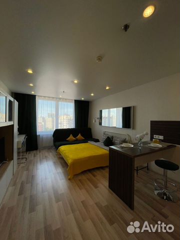 

Квартира-студия, 30 м², 2 кровати