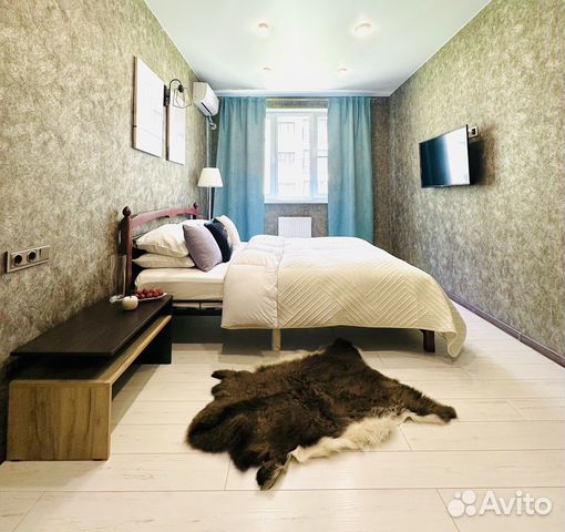 

1-к. квартира, 40 м², 2 кровати