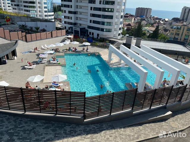 

Квартира-студия, 34 м², 2 кровати