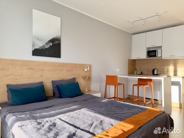 

Квартира-студия, 25 м², 2 кровати