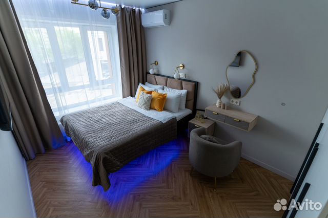 

1-к. квартира, 45 м², 2 кровати