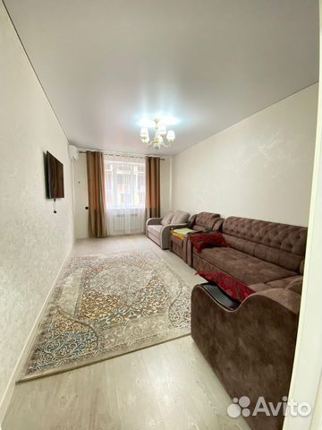 

1-к. квартира, 52 м², 3 кровати