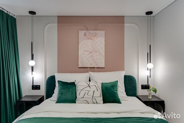 

Квартира-студия, 25 м², 2 кровати