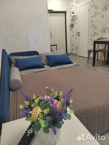 

Квартира-студия, 28 м², 2 кровати