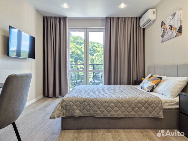 

Квартира-студия, 27 м², 1 кровать