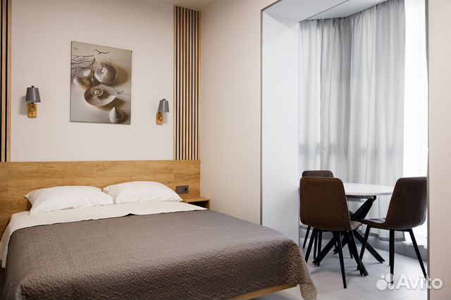 

Квартира-студия, 25 м², 2 кровати
