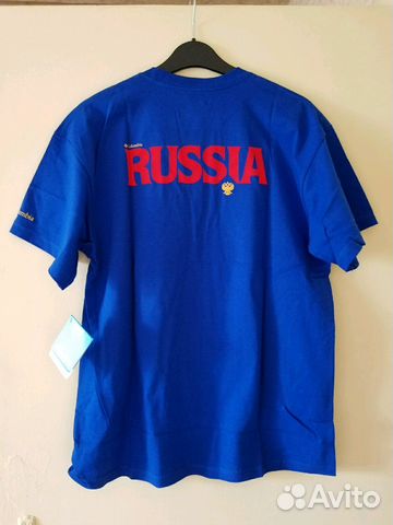 Футболка Russia новая Columbia Футболка Russia новая Columbia