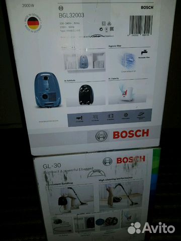 Новый пылесос Bosch GL-30