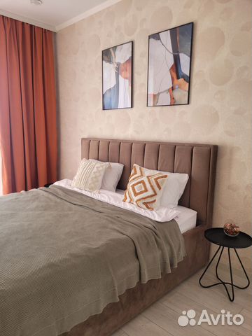 

1-к. квартира, 41 м², 1 кровать