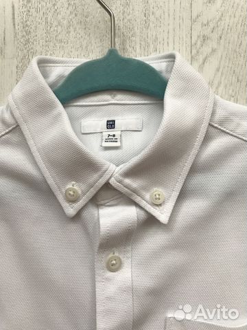 Детская рубашка для мальчика Uniqlo Детская рубашка для мальчика Uniqlo