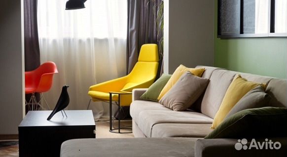 1-к квартира, 39 м², 5/5 эт.