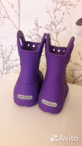 Резиновые сапоги crocs c6