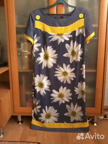 Новое платье, р. 50-52, дл. от плеча 101 см