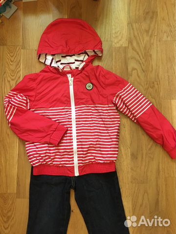 Ветровка,джинсы и поло р110-116 Zara hm reserved T Ветровка,джинсы и поло р110-116 Zara hm reserved T