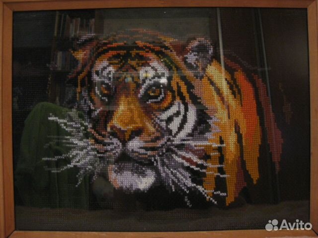 Картина, вышитая крестиком Картина, вышитая крестиком