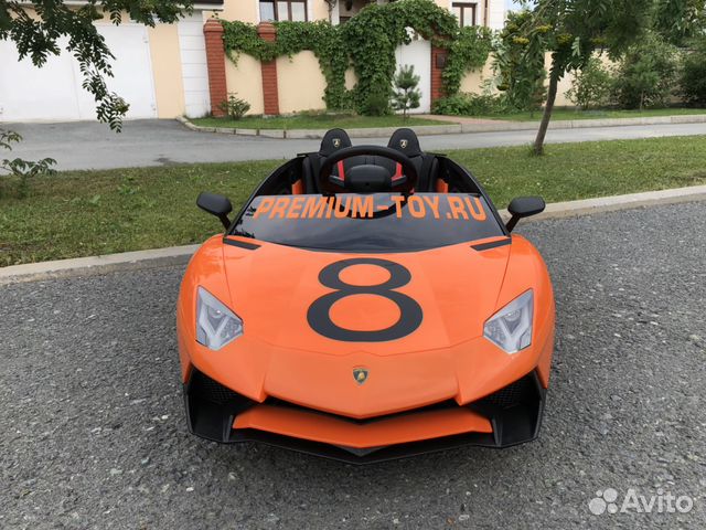 Детский электромобиль Lamborghini Aventator SV