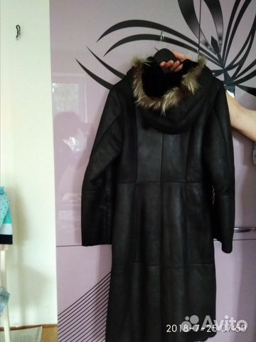 Дубленка натуральная черная Дубленка натуральная черная