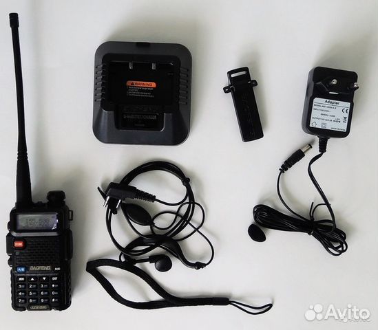 Рация Baofeng UV-5R (5 Ватт ), Оригинал
