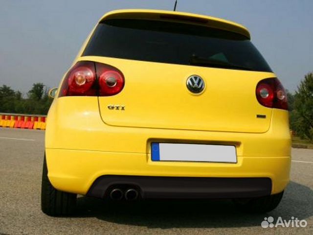 VW Golf 5 (03-08) Накладка на бампер MD VW Golf 5 (03-08) Накладка на бампер MD