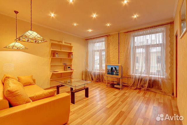 

1-к. квартира, 55 м², 2 кровати