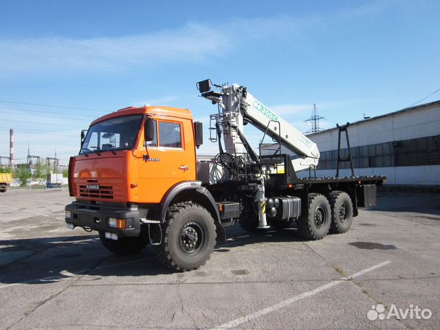 Камаз 43118 с Кму Инман Иф-300