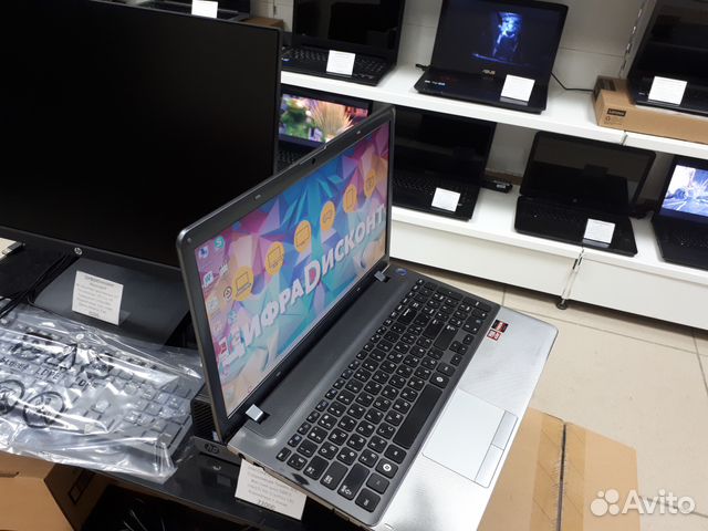 Ноутбук SAMSUNG A10-4600M 8Gb 1000HDD AMD7650
