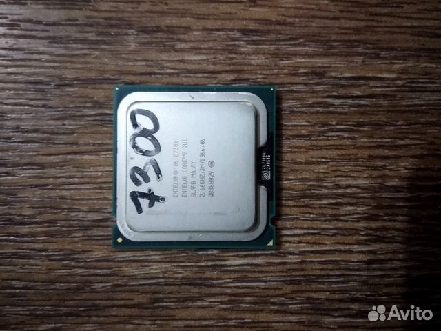 Процессор intel core 2 duo e7300