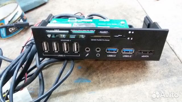 Icy box IB-863-B of internal multi card reader
