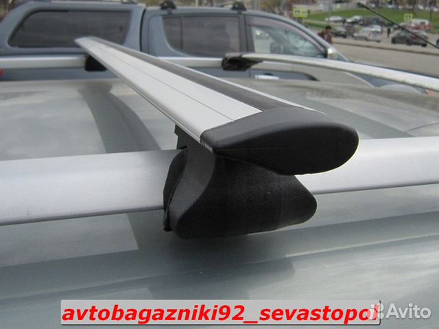 Багажник на крышу VW Tuareg с рейлингом