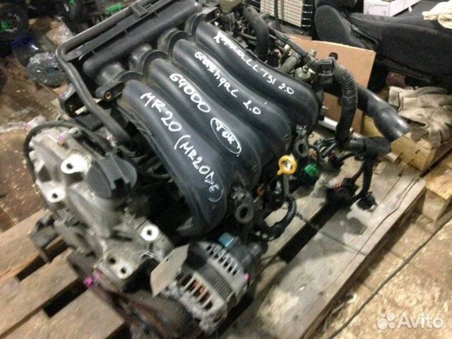 MR20 MR20DE 2.0 двигатель мотор двс рено ниссан
