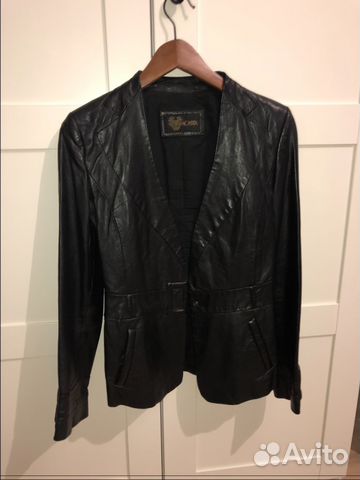Кожаный пиджак фирмы Acasta
