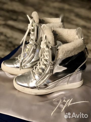 Кроссовки зимние Giuseppe Zanotti оригинал