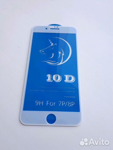 9D, 10D полноэкранное защитное стекло для iPhone