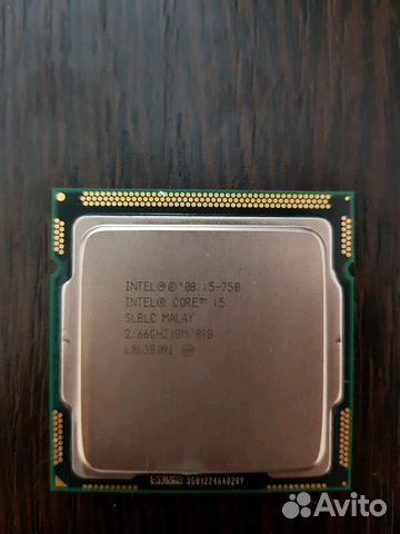 Процессор Intel Core i5 750