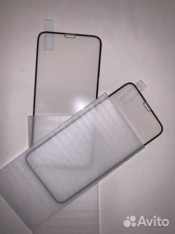 Защитное стекло на iPhone X, Xs