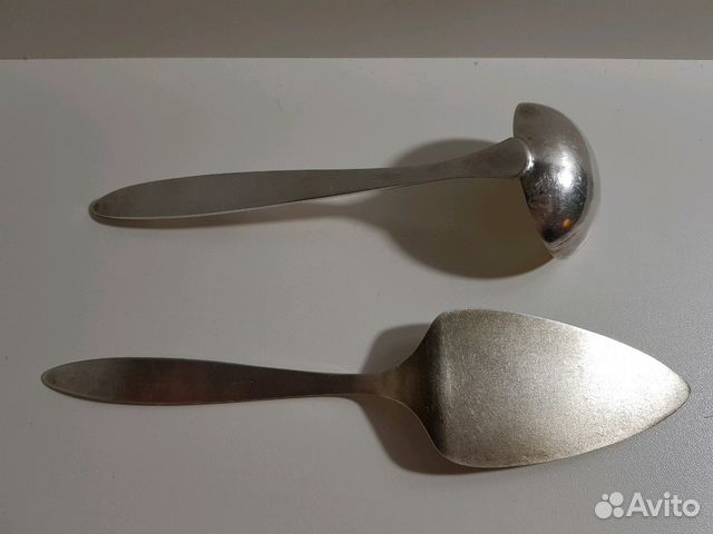 Половник и лопатка серебро Половник и лопатка серебро